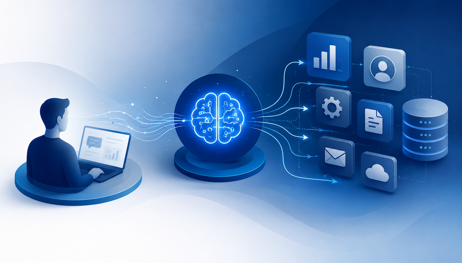 Integración de Inteligencia Artificial y software empresarial