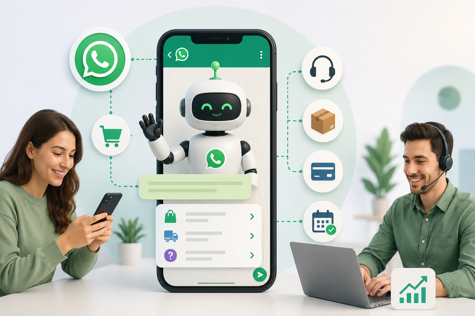 Automatización con WhatsApp Business