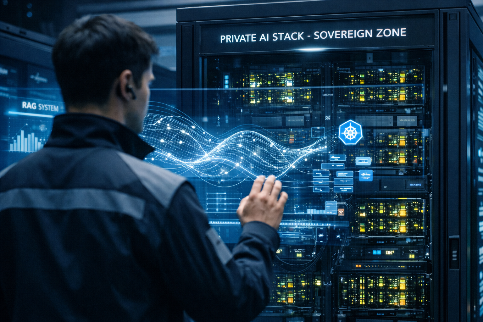 Infraestructura de IA en nube privada