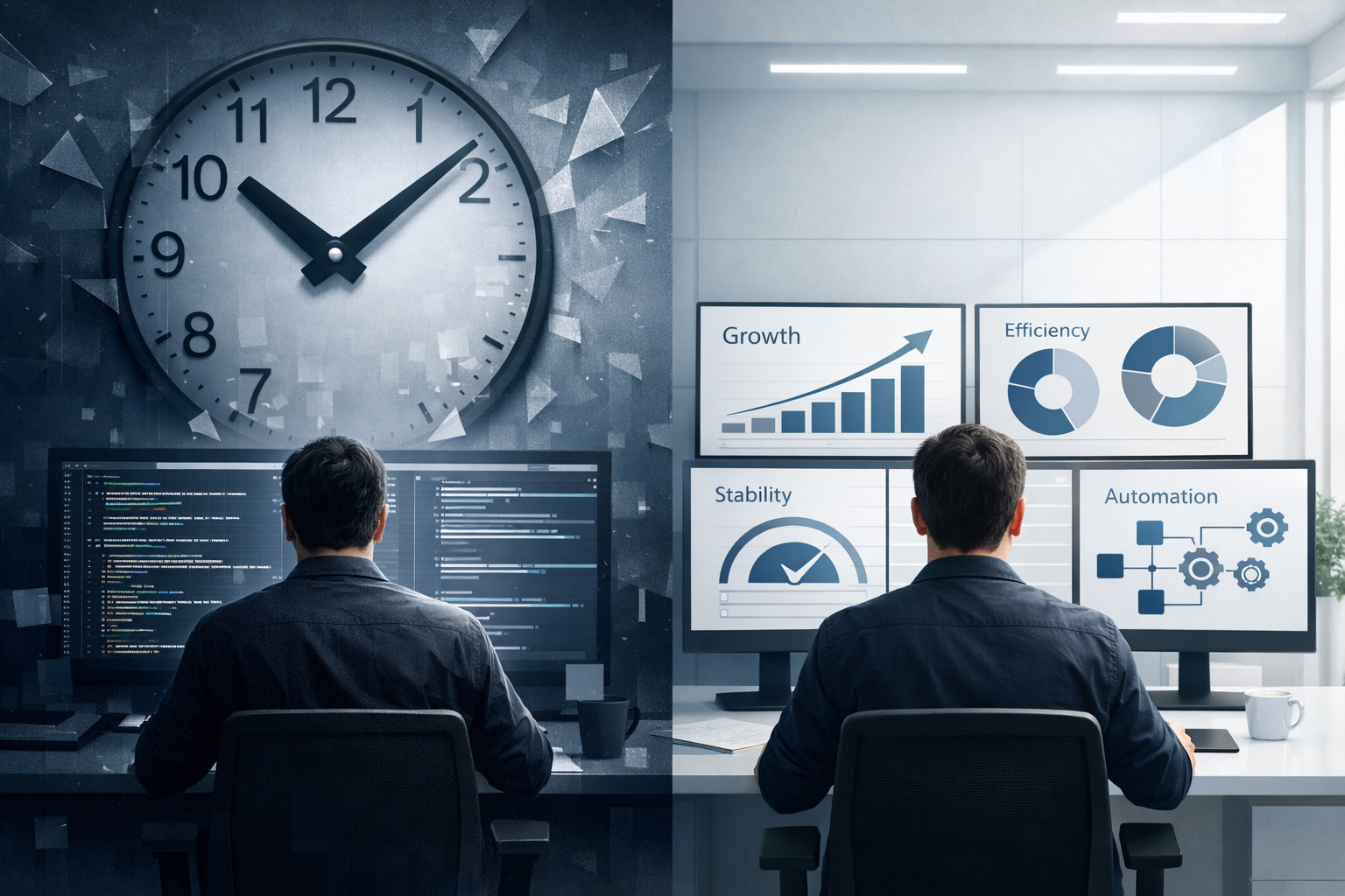 Desarrollador freelance trabajando en análisis de valor y estrategia de pricing
